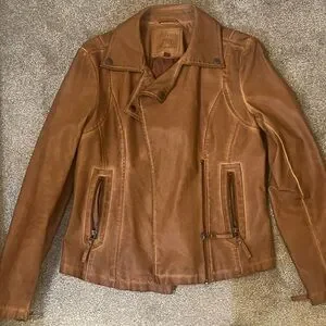 ジャケット・アウター PLACE STUDIO Leather Jacket [Brown] Washed leather jacket – PLATEAU STUDIO